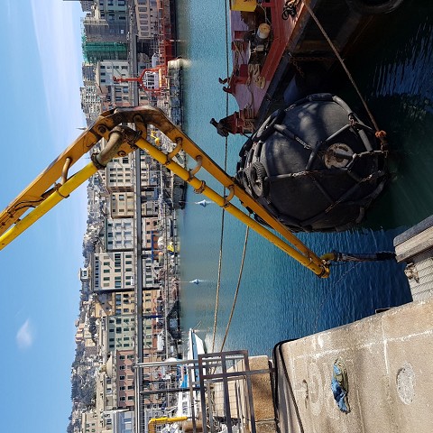 Consolidamento Calata Darsena Porto Genova